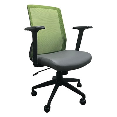 HIEX Formula Blue Task Chair Green