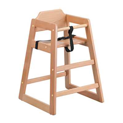 Stackable Natural Baby High Chair